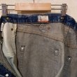 画像8: SOLTY DOG セルビッチダブルニーシンチバックデニム　size 34（W84cm L77cm） (8)