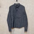 画像1: SHIPS 　前ヒダシャンブレーデニムシャツ　size S (1)