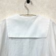 画像3: Crafted　セーラーカラーコットンリネンシャツ　size M (3)