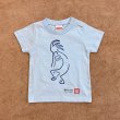 画像1: shiii+po　Kokopelli＋麻の葉の背守りTee　L.Blue　size 90 (1)