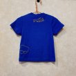 画像2: shiii+po　背守りTee　choochoo train　R.Blue　size 90 (2)