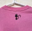 画像4: shiii+po　魔女 + 黒猫の背守りTee　Pink　size 80 (4)