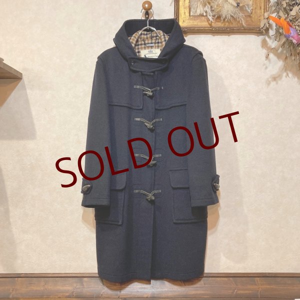 画像1: Aquascutum women’s ダッフルコート　Navy (1)