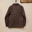 画像2: LAVENHAM　キルティングジャケット　Brown size 36 (2)