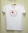 画像1: ThanksエンブレムTee　WHITE/RED　Youthサイズ (1)