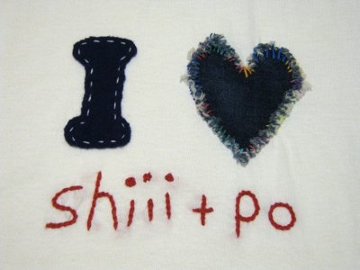 画像1: I ♥ shiii+po Tee